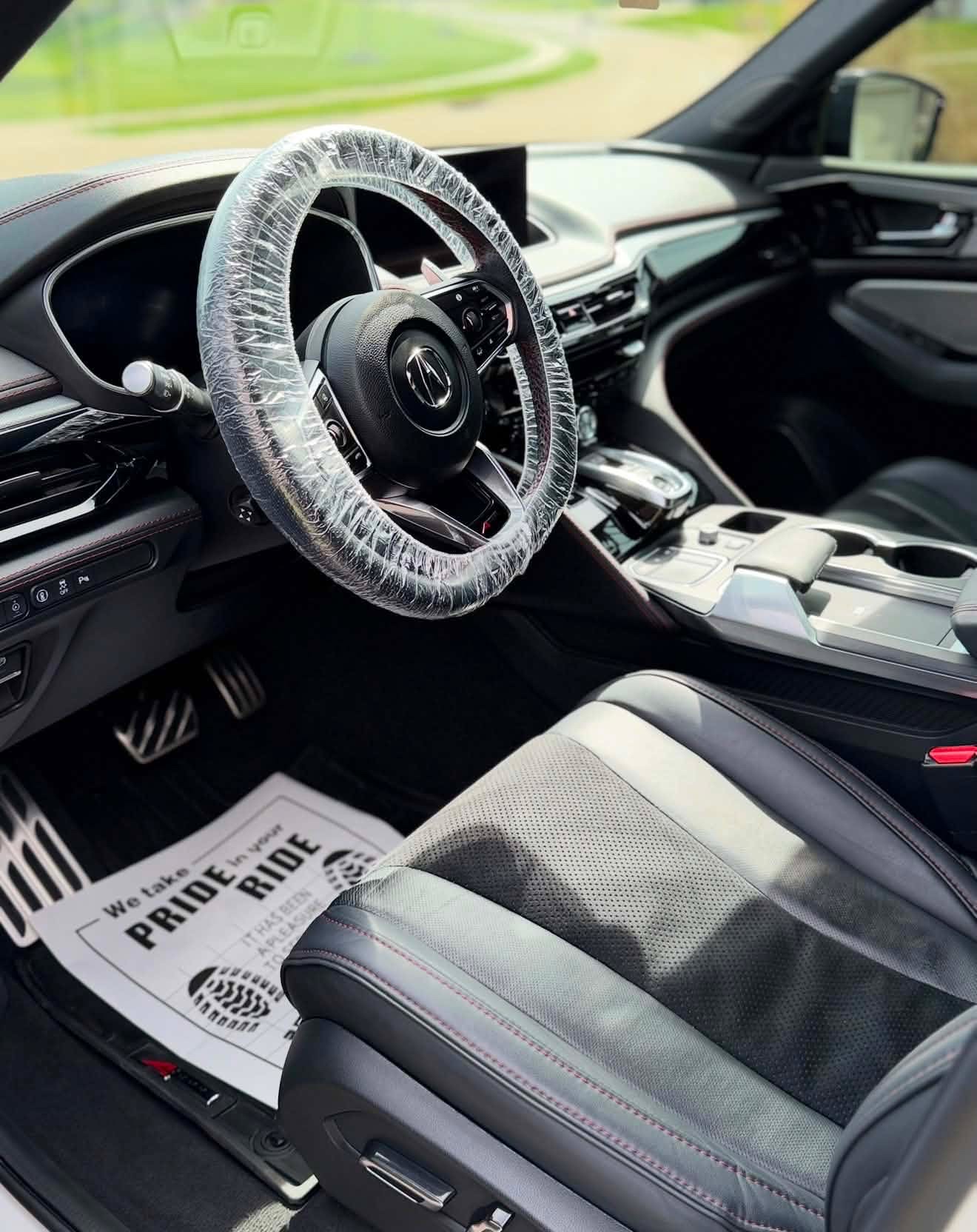 Acura MDX interior detail
