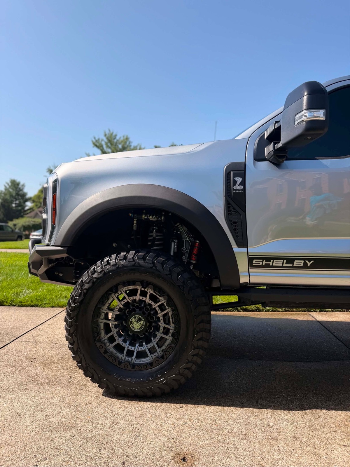 Shelby Ford Super Duty after detail